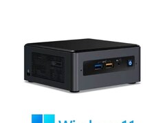 Mini PC Intel NUC NUC8i3BEH, Intel i3-8109U, 8GB DDR4, 128GB SSD, Win 11 Home